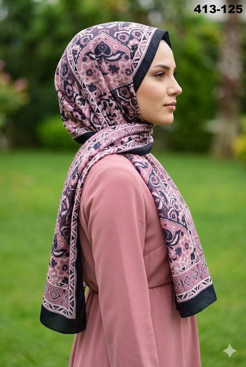 Etnik Desen Soft Şal 413-125