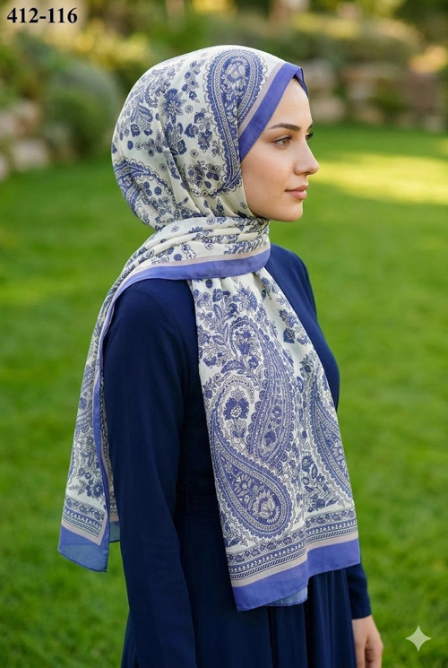 Etnik Desen Soft Şal 412-116
