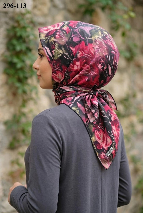 Scarfs Dijital Soft Pamuk Eşarp 296-113