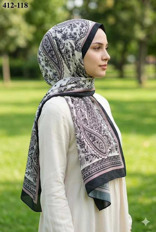 Etnik Desen Soft Şal 412-118