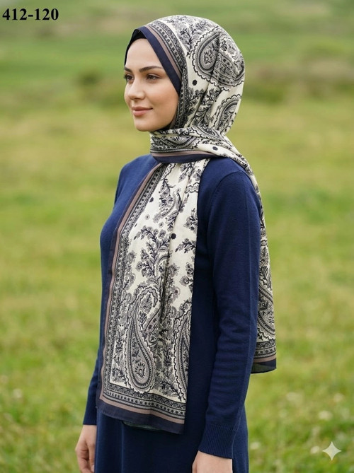 Etnik Desen Soft Şal 412-120