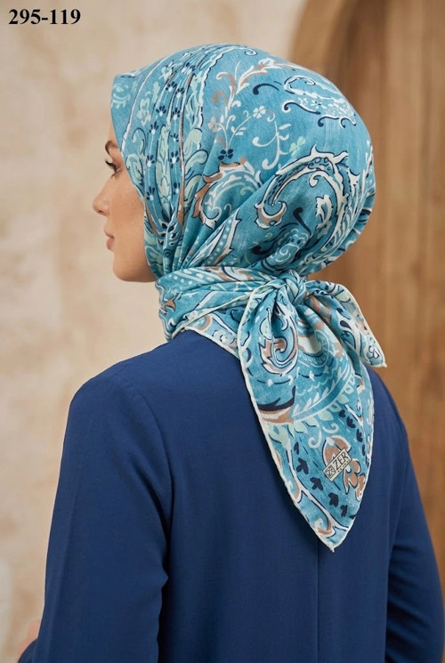 Scarfs Dijital Soft Pamuk Eşarp 295-119