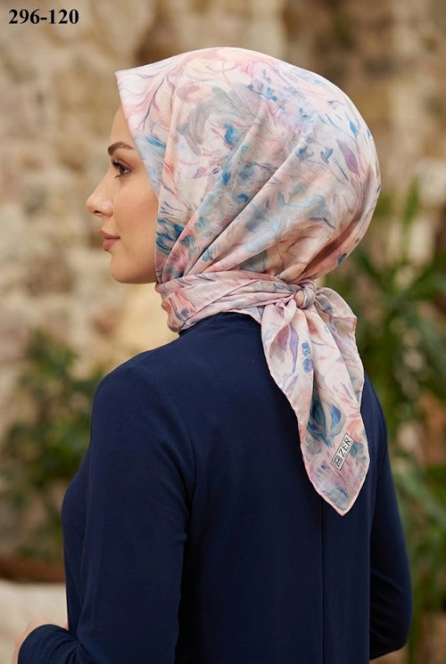 Scarfs Dijital Soft Pamuk Eşarp 296-120
