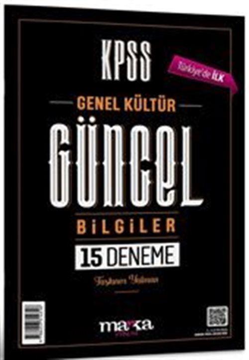 2024 KPSS Güncel Bilgiler 15 Deneme