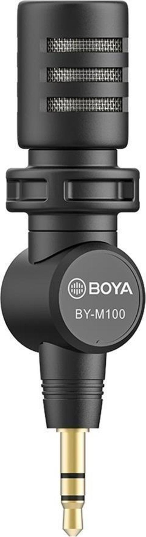BY-M100 Kompakt 3.5mm Kamera Mikrofonu