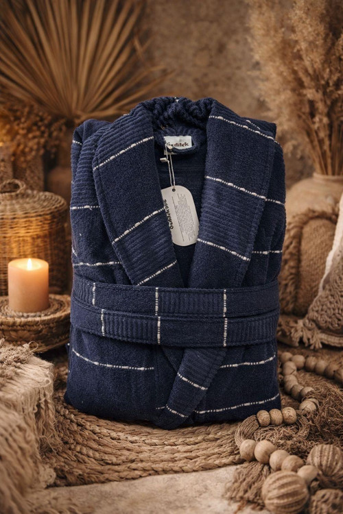 Cozy Haven Bornoz Lacivert L Beden