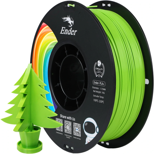 Ender PLA+ Elma Yeşili Filament 1.75mm 1000gr