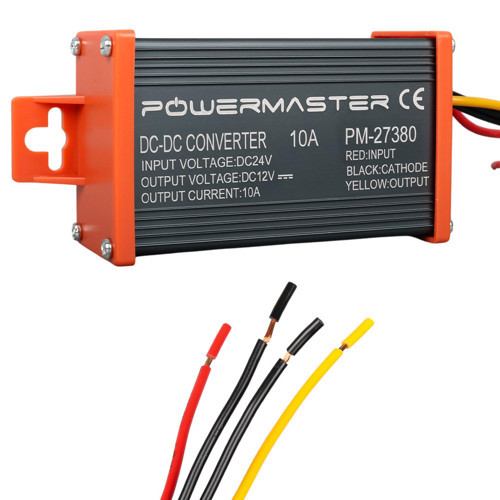 POWERMASTER PM-27380 24V DC / 12V DC 10 AMPER OTO KONVERTÖR Kod:27380