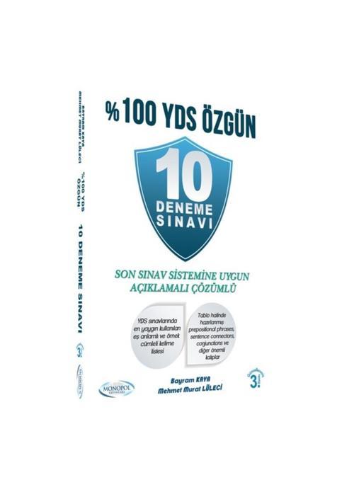 Monopol Yayınları %100 Yds Özgün 10 Deneme Sınavı