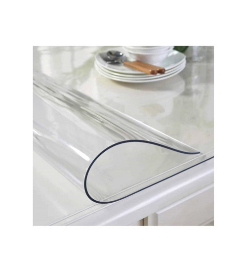 Şeffaf Masa Örtüsü 70cm X 130cm 1.8mm Pvc Masa Örtüsü Koruyucu