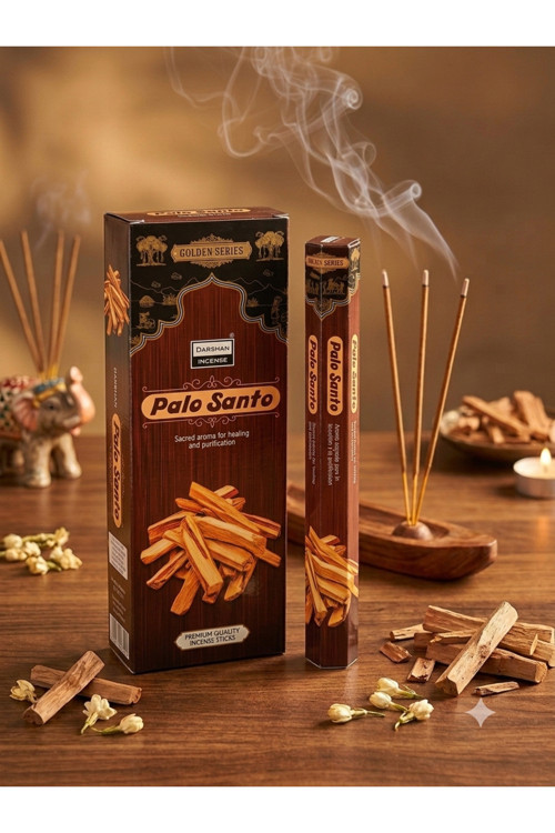 Darshan Golden Series Premium Palo Santo Çubuk Tütsü 20 Adet
