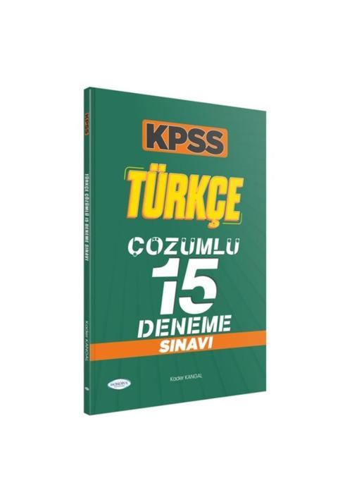 KPSS Türkçe Çözümlü 15 Deneme Sınavı