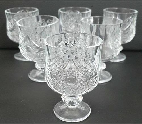 6 lı Kristal Kahve Yanı Bardak MIT1016