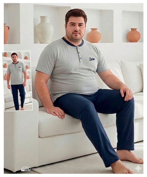 erkek büyük beden pijama takımı