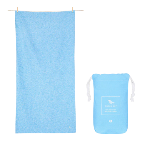 Hızlı Kuruyan Havlu Essential L Lagoon Blue