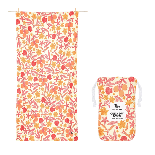 Plaj Havlusu Design L Tangerine Tide