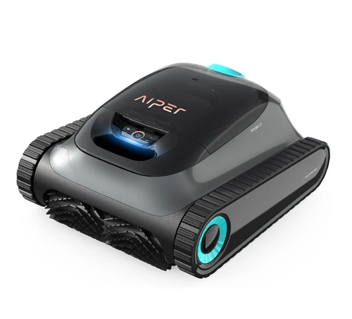 AIPER Scuba S1 KABLOSUZ 150m2 Otomatik Havuz Süpürge Robotu-Robotic Poll Cleaner-ToptancıyızBiz