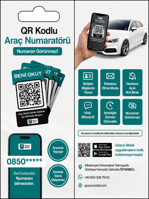 QR Kodlu Araç Numaratörü