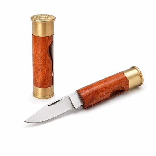 Old Bear Gauge 12 Temalı Katlanır Çakı ( Ağaç Desenli ) Ciliegio