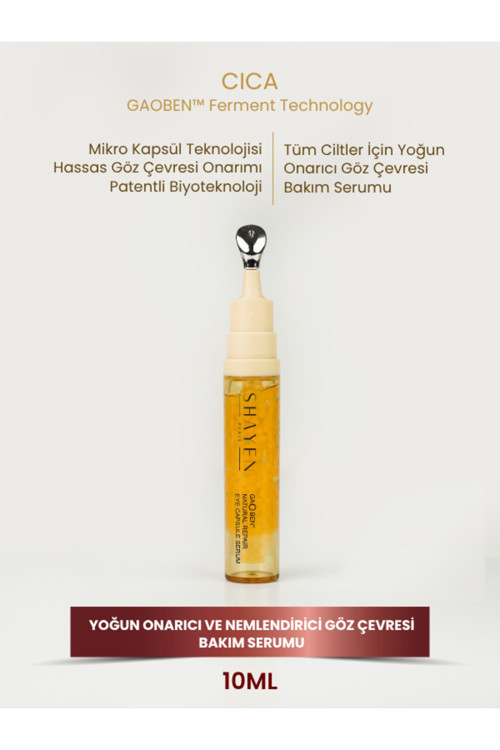 GAOBEN™ Doğal Göz Çevresi Serumu | Koyu Halka & Şişlik Karşıtı & Canlandırıcı Göz Altı Bakımı Patentli Formülasyon - Capsul Serum 10ml
