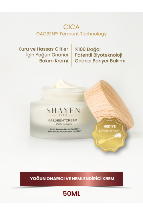 GAOBEN™ Cream| %100 Natural Fermente Bitki Özlü Yoğun Bariyer Bakım Yüz kremi - Kuru & Çok Kuru Ciltler İçin Patentli Formülasyon - Yaşlanma Besleyici Bariyer Onarıcı