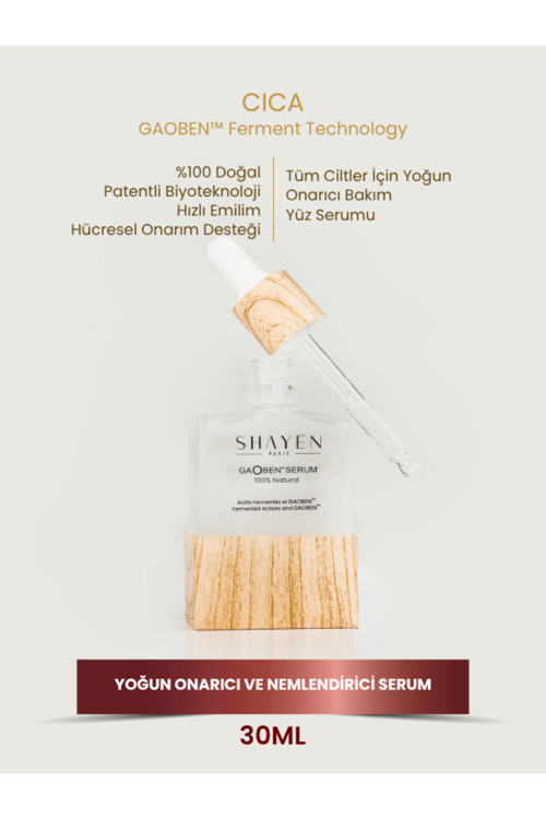 GAOBEN™ Serum | %100 Natural Fermente Bitki Özlü Yoğun Bariyer Bakım Yüz serumu, Patentli Formülasyon - Yaşlanma Besleyici Bariyer Onarıcı