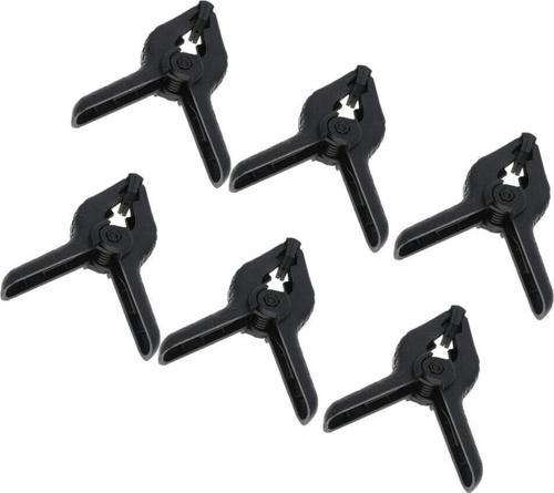 Kopya-6 Adet Fon Mandalı Clamp Mengene Kıskaç  4.5 Inç=11.5 Cm