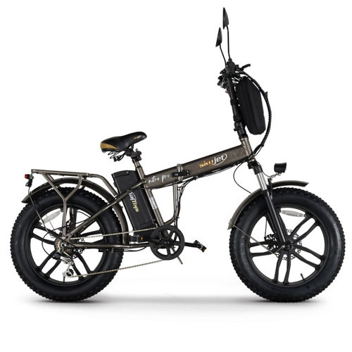 E-BİSİKLET NITRO PRO KATLANABİLİR KAHVERENGİ