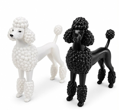 Dekoratif Kaniş Köpek Biblosu Polyester Masa Üstü Obje Alk5305