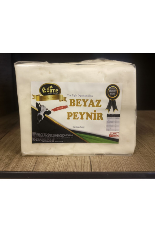 Tam Yağlı Sert Gurme Edirne Beyaz Peyniri - 2 Kg