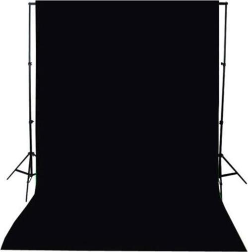 Black Screen-Siyah Fon Perde (2X3M) Fon Standı 2X3Mfstand