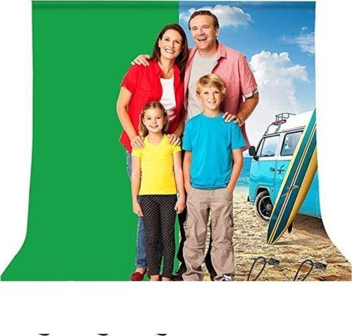 Chromakey-Green Screen- Greenbox Yeşil Fon Perde(3X4 M)