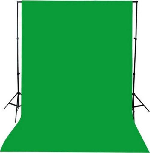 Green Screen- Greenbox -Yeşil Fon Perde (3X3M) + Fon Standı
