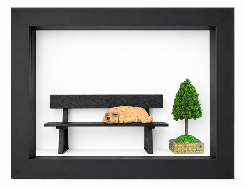 DEKORATİF TASARIM 3D ÇERÇEVE - PARK