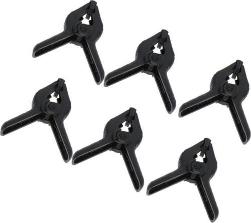 Kopya - 6 Adet Fon Mandalı Clamp Mengene Kıskaç (4.5 Inç-11.5 Cm)