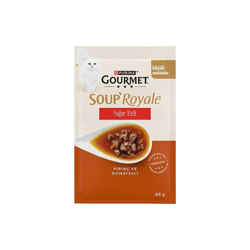 Soup Royale Sığır Etli Kedi Çorbası 45gr