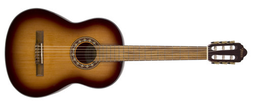 VALENCIA VC304ASB KLASİK GİTAR, SCALE 4/4, ANTİK SUNBURST MAT, KAPAK