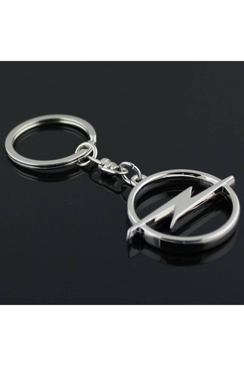 Opel Astra G 1999-2006 Anahtarlık Metal 3d Metal Otomobil Anahtarlığı - Krom Kaplamalı