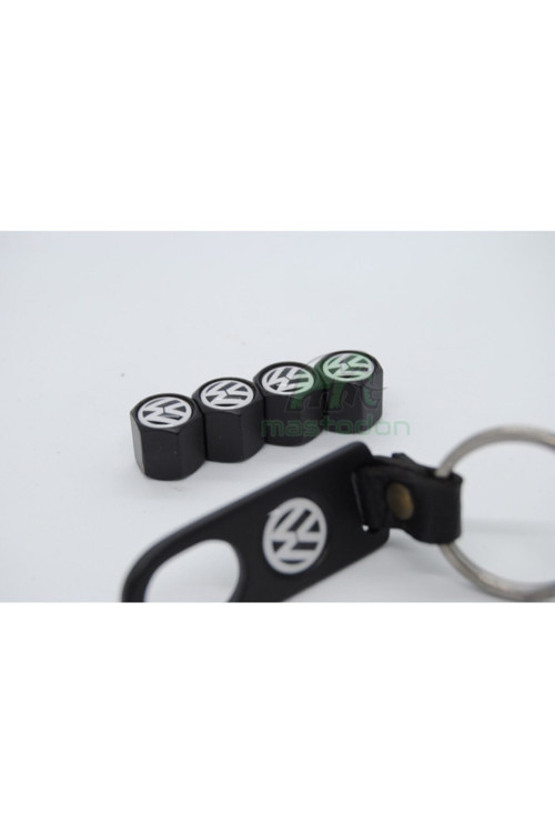 Volkswagen Mat Metal Sibop Kapağı Ve Anahtarlık Set
