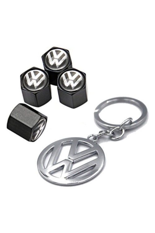 Volkswagen Id.3 Metal Sibop Kapağı 4 Adet Ve Krom Anahtarlık