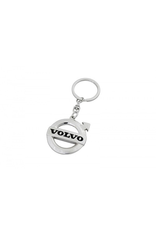 Volvo S70 3d Metal Otomobil Anahtarlığı - Krom Kaplamalı Oto Anahtarlık