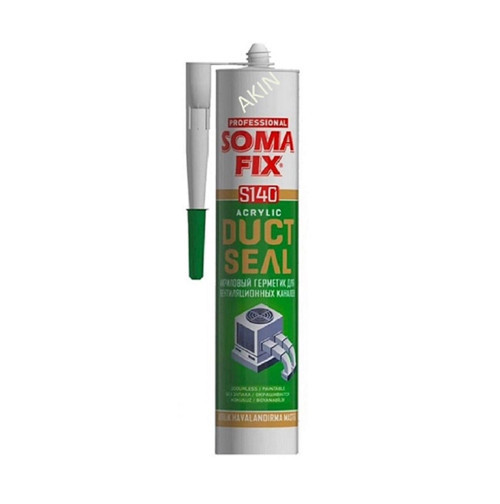 310 ml Somafix Gri Akrilik Havalandırma Kanal Mastiği Duct Seal