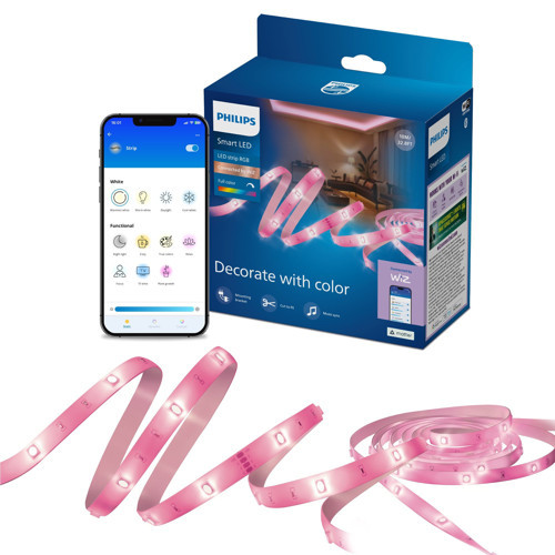 Smart Lighting RGB LED Şerit 10 m (Type-C) - Google Home, Alexa, HomeKit ve Matter uyumlu