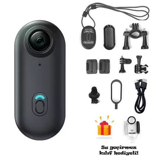 H88 Mini WiFi Vlog Kamerası Motor Spor Aksiyon Kamerası 1080P Full HD 120° Açı