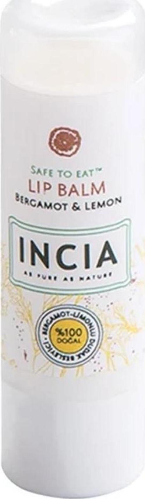 Incia Doğal Dudak Besleyici Bergamot & Limonlu 6gr 