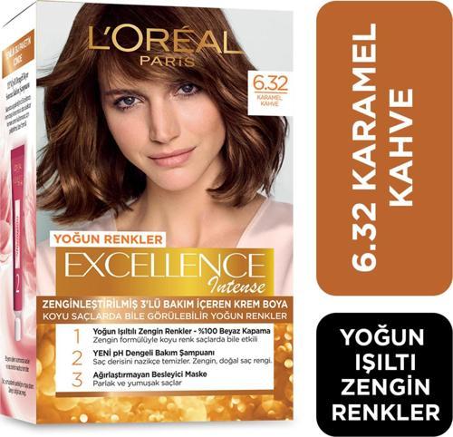 Excellence Intense Saç Boyası 6.32 KARAMEL KAHVE