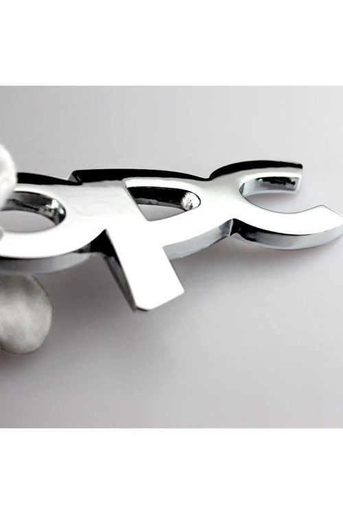 Opel Opc Amblem Metal Logo Dekoratif Paslanmaz Bagaj Logosu