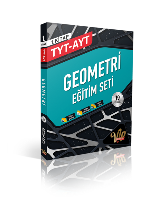Vip Yayınları TYT-AYT Geometri Eğitim Seti 1. Kitap Bronz 19 Fasikül