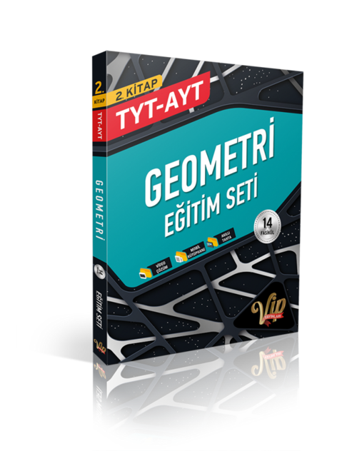 Vip Yayınları TYT-AYT Geometri Eğitim Seti 2. Kitap Bronz 14 Fasikül