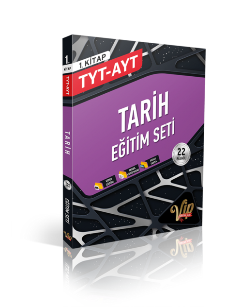 Vip Yayınları TYT-AYT Tarih Eğitim Seti 1. Kitap Bronz 22 Fasikül